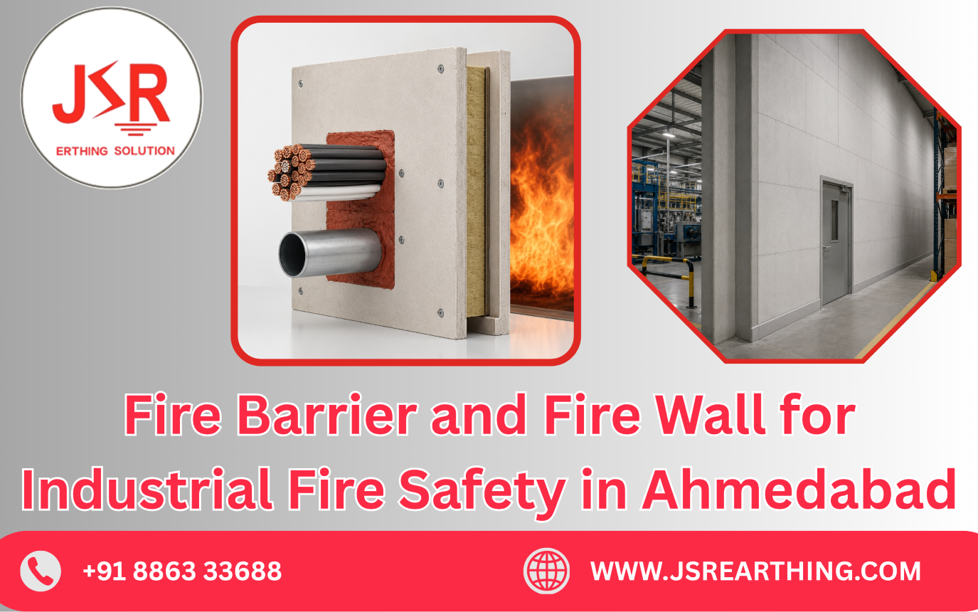 Fire Barrier and Fire Wall for Industrial Fire Safety in Ahmedabad